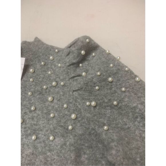 Ann Taylor Pearl Embellished Sweater Dress - Picture 3 of 12